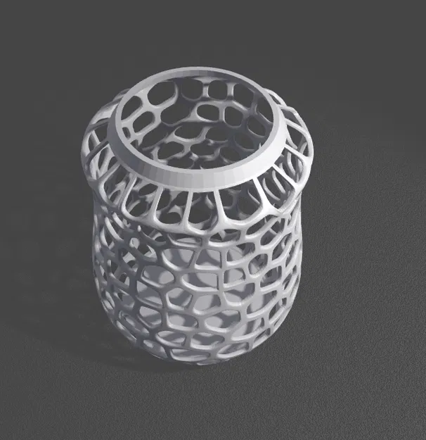 Bình Hoa Voronoi - Image 1