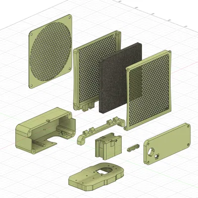Máy Hút Khói Hàn Cấp Nguồn Qua USB PD, Tương Thích Pin Ryobi