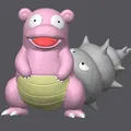 Slowbro - Pokemon - Nhiều Màu - Thumbnail 1