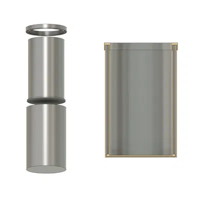 Chân đế đựng bút/bút chì tận dụng sợi filament thừa