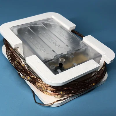 Hộp Đựng Đèn LED Mini Dùng Pin