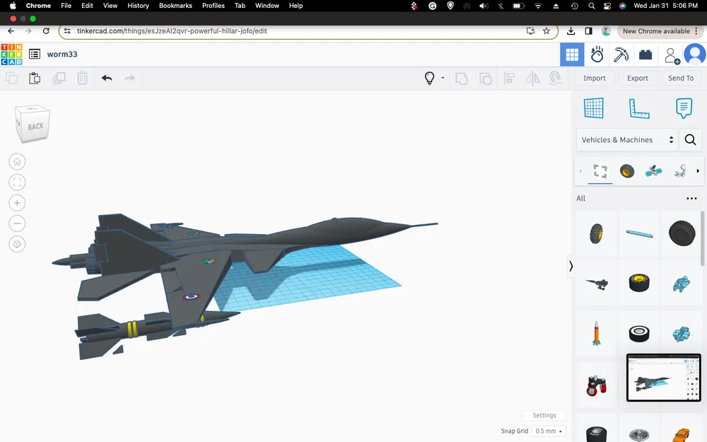 Mô hình Máy Bay 3D - Image 1