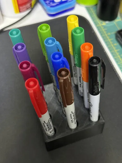 Hộp Đựng Bút 3 Hàng x 4 Hàng - Chứa 12 Cây Bút - Image 2