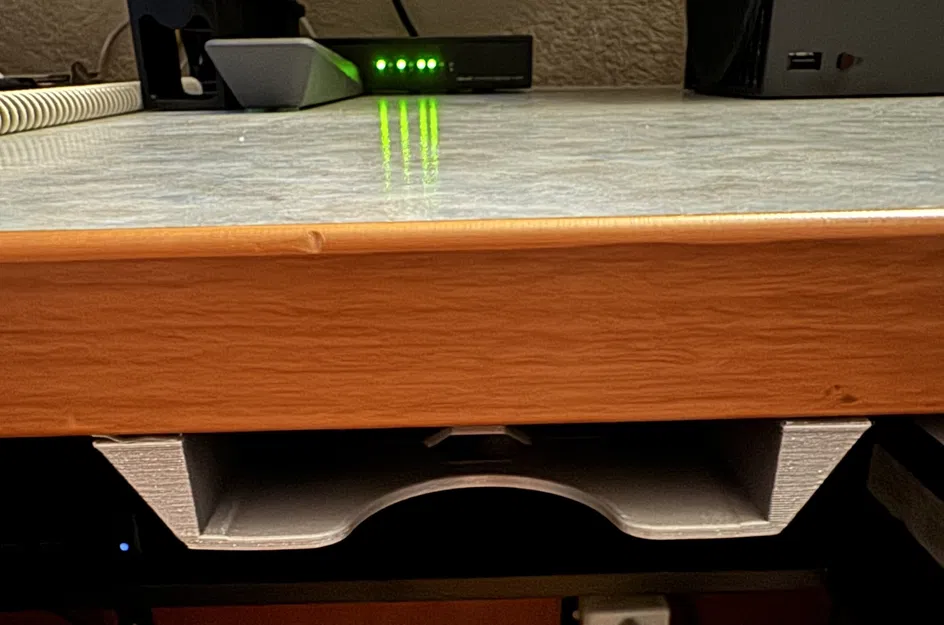 Kệ/Hộp đựng điện thoại dưới bàn làm việc - Image 2