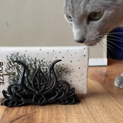 Chân đế để khăn ăn, iPad, bì thư, phong cách Art Nouveau, fantasy