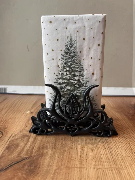 Chân đế để khăn ăn, iPad, bì thư, phong cách Art Nouveau, fantasy - Image 5