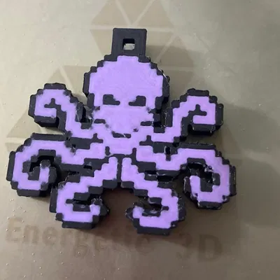 Móc Khóa Bạch Tuộc