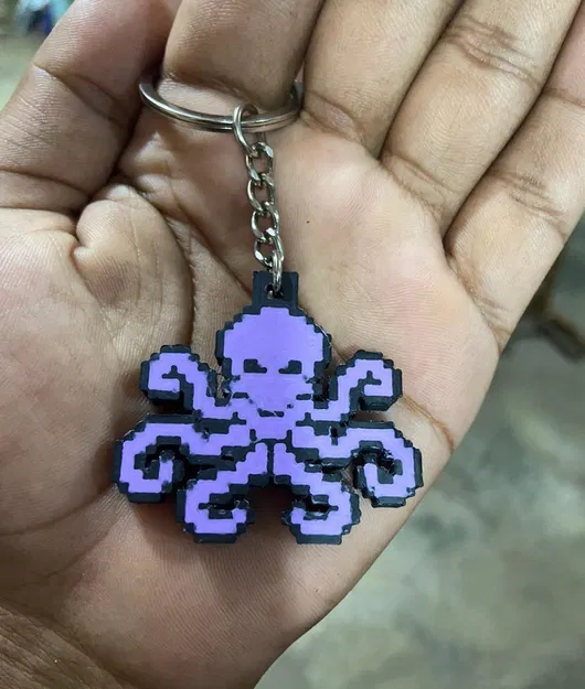 Móc Khóa Bạch Tuộc - Image 4