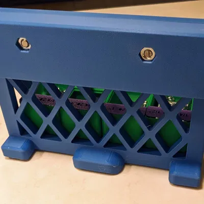 Giá đỡ thanh treo chữ thập Gridfinity 4x4 và 4x2