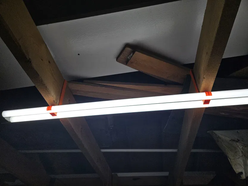 Kẹp xà gồ đèn LED tiệm - Image 2