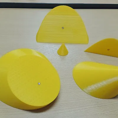 Mô Hình Mặt Cắt Nón