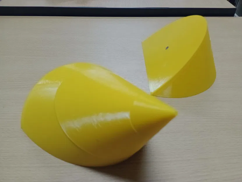 Mô Hình Mặt Cắt Nón - Image 2