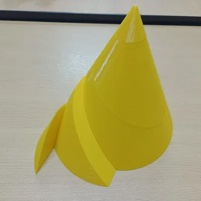 Mô Hình Mặt Cắt Nón