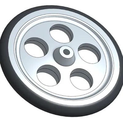 Bánh Xe Càng Đáp Máy Bay RC