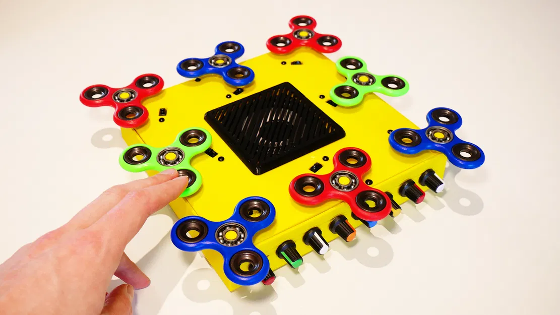 Nhạc Cụ Fidget Spinner Điều Khiển Bằng Arduino Độc Đáo - Image 1