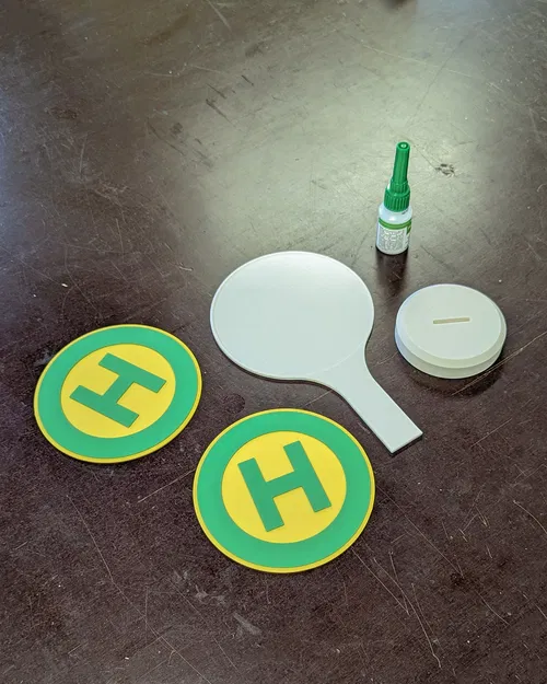 Biển Dừng Xe Buýt - Busthaltestelle Schild - Image 2