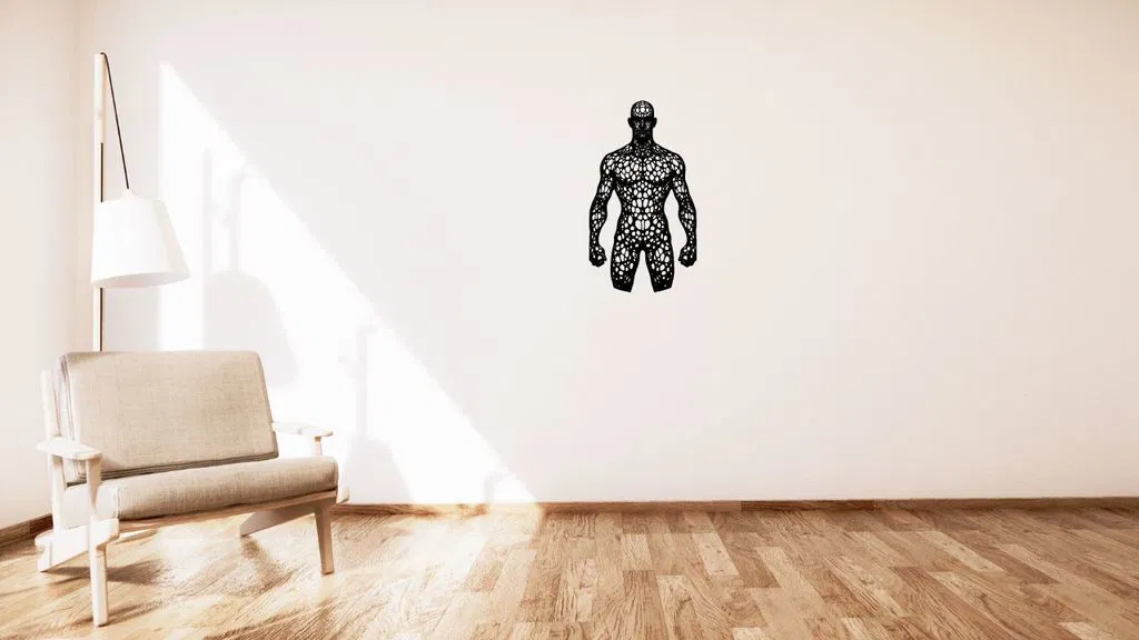 Trang trí tường Golem Voronoi - Image 1