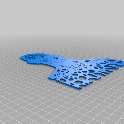 Trang trí tường Golem Voronoi