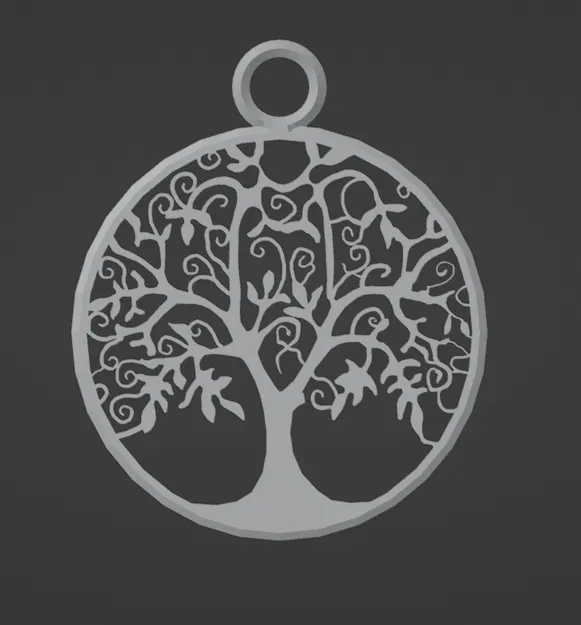 Mặt Dây Chuyền Yggdrasil Phong Cách Viking - Image 2