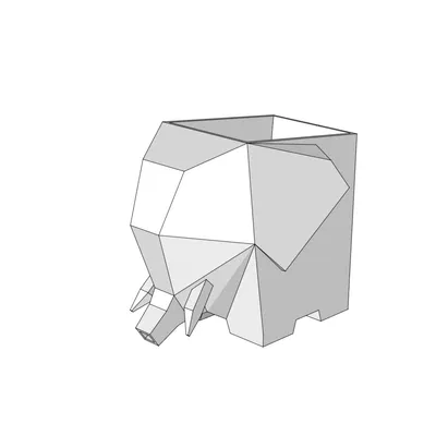 Cốc voi con siêu cute