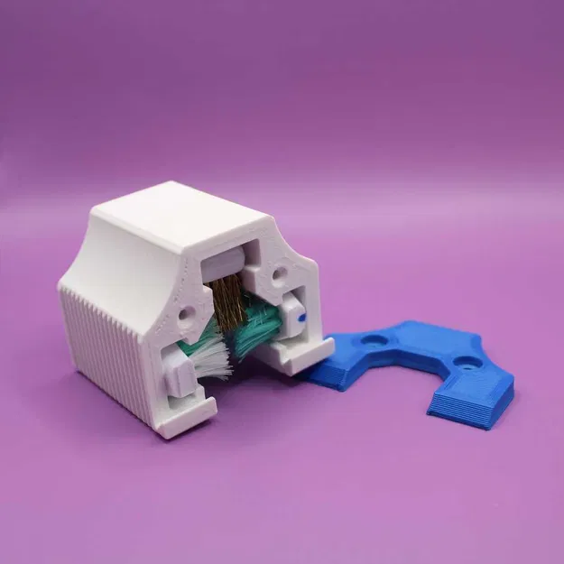 Dụng cụ vệ sinh sên xe đạp - Phiên bản bàn chải - Image 4