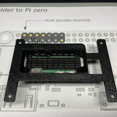 Giá đỡ Raspberry Pi Zero 2 W + Heatsink cho Prusa i3 MK3S Prusa Link