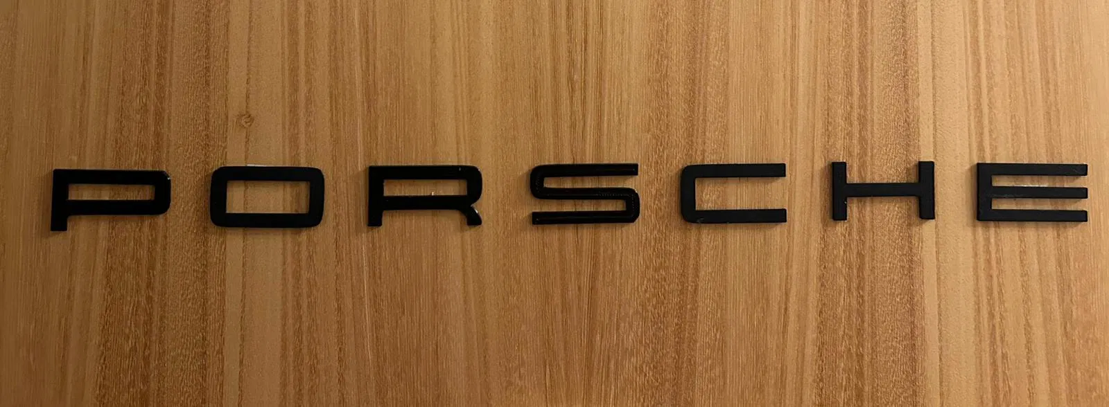 Trang trí tường logo Porsche dạng bóng - Image 1