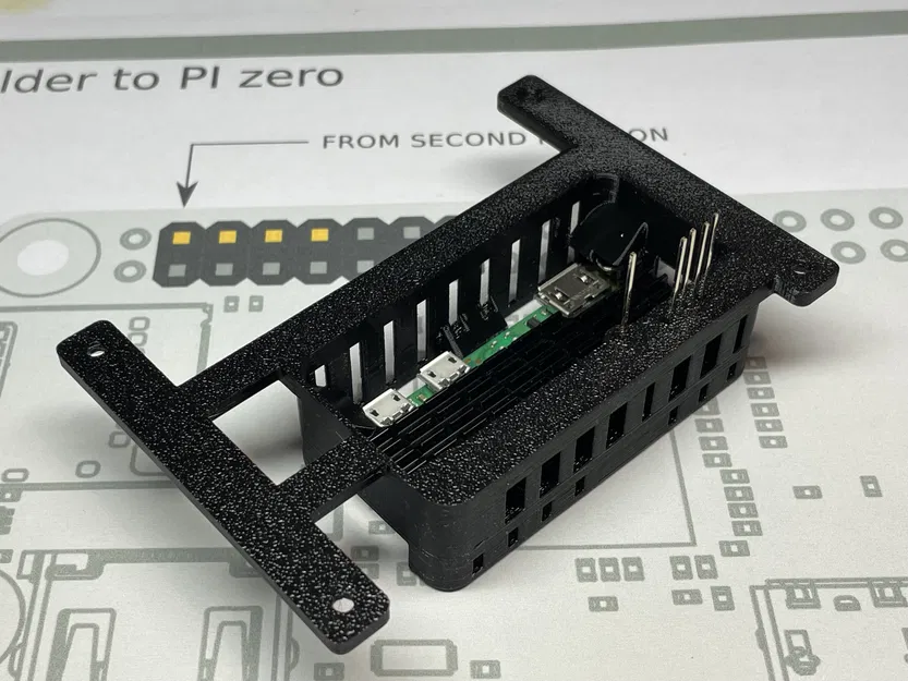Giá đỡ Raspberry Pi Zero 2 W + Heatsink cho Prusa i3 MK3S Prusa Link - Image 4