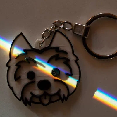 Móc Khóa Chó Westie