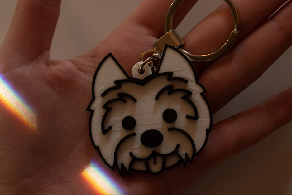 Móc Khóa Chó Westie - Image 4