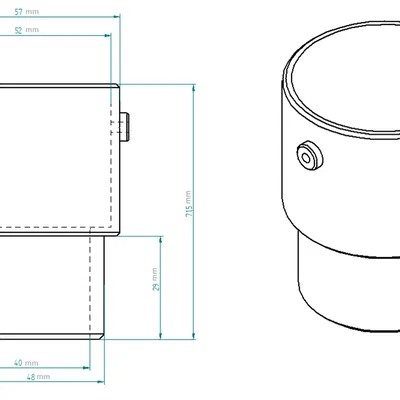 Ống nối giảm khí thải - Bộ chuyển đổi ống thông hơi