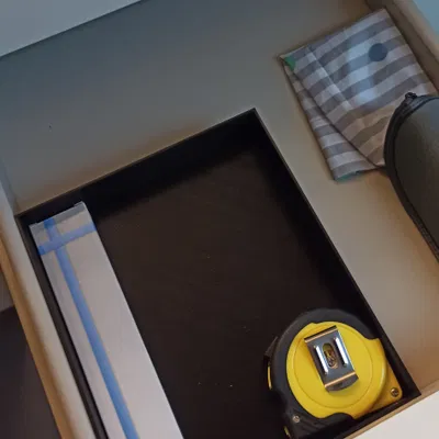 Hộp thấp đơn giản cho ngăn kéo kiểu Thụy Điển