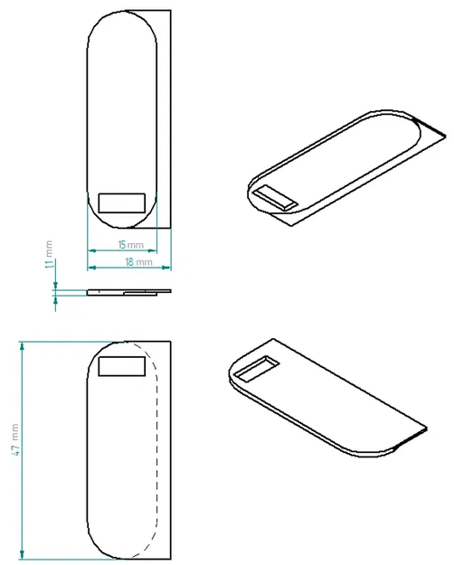 Phụ kiện nhét hộp điều khiển cửa cuốn - Rolladen Steuerbox Einsatz - Image 3