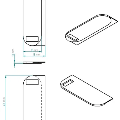 Phụ kiện nhét hộp điều khiển cửa cuốn - Rolladen Steuerbox Einsatz