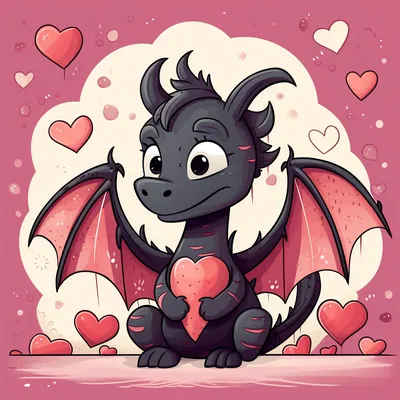 Mô hình Rồng Ngày Lễ Tình Nhân