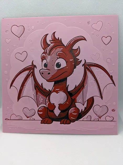 Mô hình Rồng Ngày Lễ Tình Nhân - Image 2