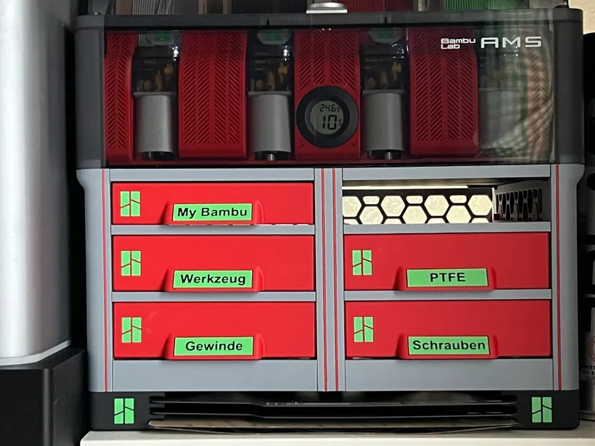 Giá đỡ AMS kèm khay đựng 3 Tấm in - Image 1