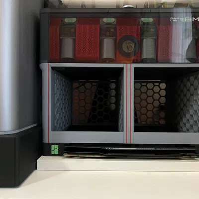 Giá đỡ AMS kèm khay đựng 3 Tấm in