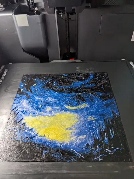 Mô hình in 3D: Đêm Đầy Sao - Image 4