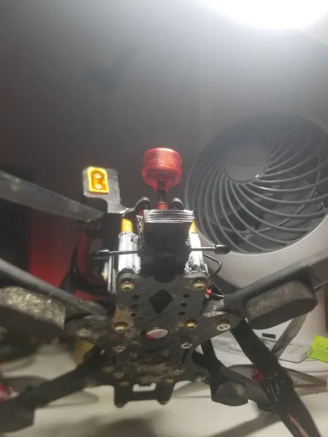 Giá Đỡ Ăng-ten ELRS, VTX và GPS cho Khung HSKRC XL5/6/7/8/9 (hoặc khoảng cách 27mm) - Image 3