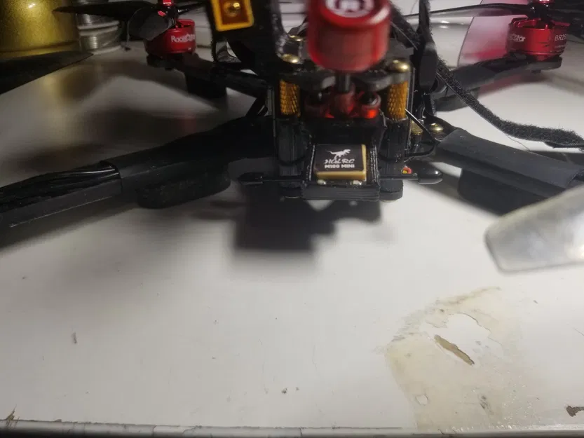 Giá Đỡ Ăng-ten ELRS, VTX và GPS cho Khung HSKRC XL5/6/7/8/9 (hoặc khoảng cách 27mm) - Image 4