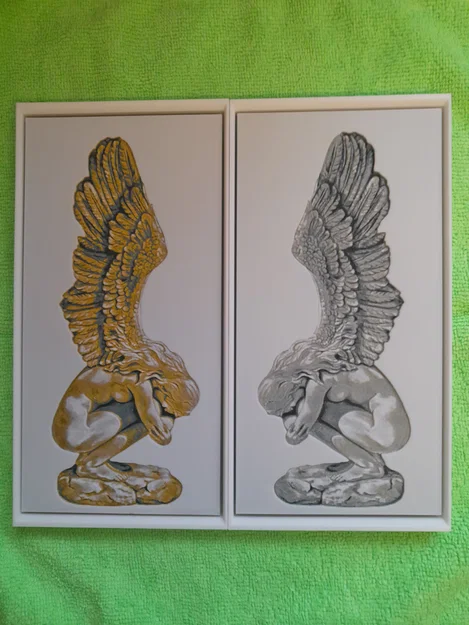 Thiên Thần Ngồi Kiết Già Hueforge - Dễ In - Image 1