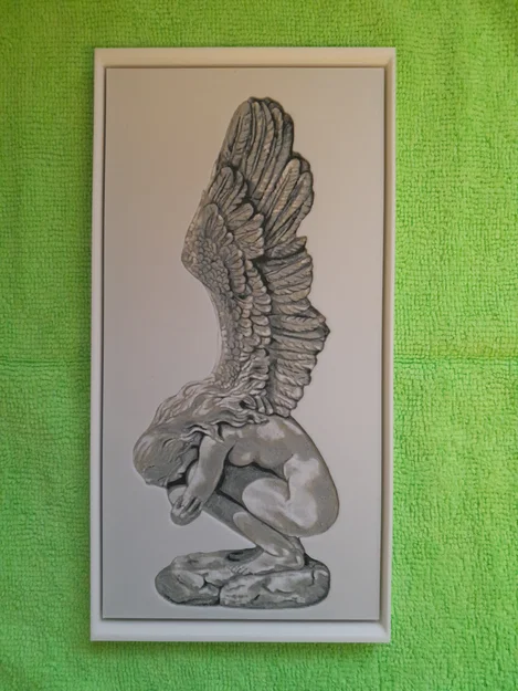 Thiên Thần Ngồi Kiết Già Hueforge - Dễ In - Image 2