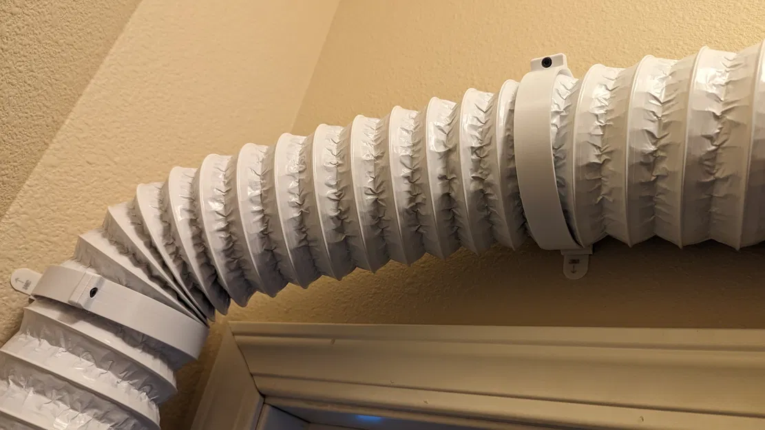 Kẹp Gắn Ống Gió Mềm 4" - Image 1