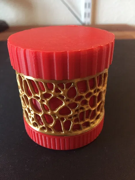 Hộp Đựng Có Chèn Voronoi - Image 2