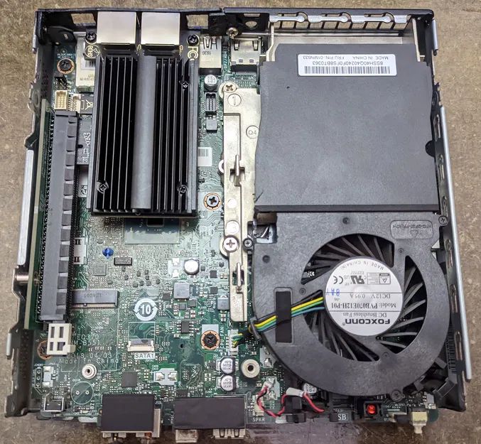 Giá đỡ Lenovo M720q cho card kép 2.5g i226 - Image 2