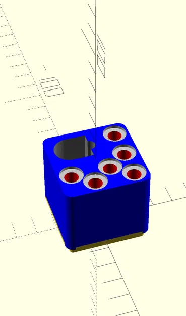 Hộp Đựng Pinecil Gridfinity Kèm Chỗ Cho Sáu Đầu Tip - Image 2