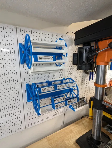 Vòng Quay Gridfinity Cho Bảng Điều Khiển Tường DDD - Image 1