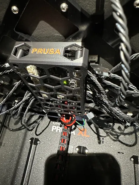 Ốp Bộ Điều Khiển Giường Nóng Hexagon cho Prusa XL Nguyên Bản - Image 1