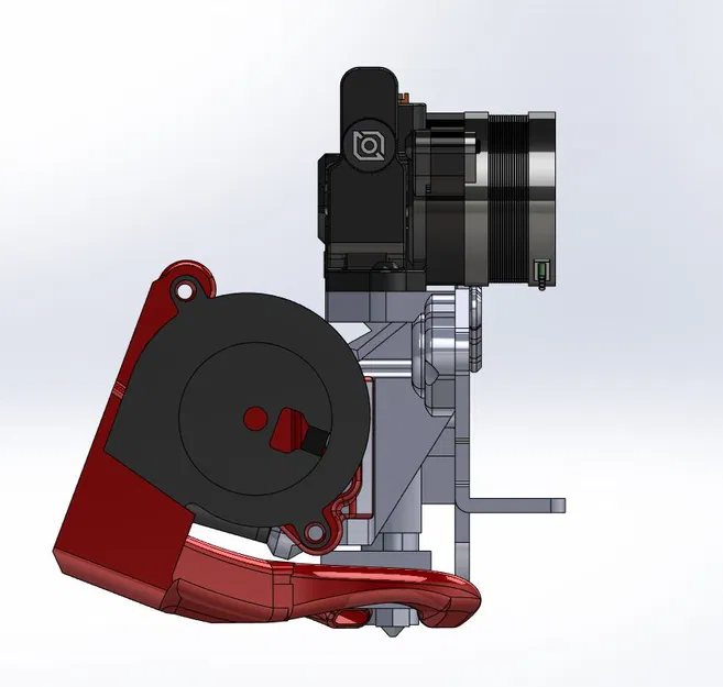 Ống Dẫn Quạt Tùy Chỉnh Đầu Máy Anycubic Kobra Go (Để Cộng Đồng Kiểm Tra) - Image 2